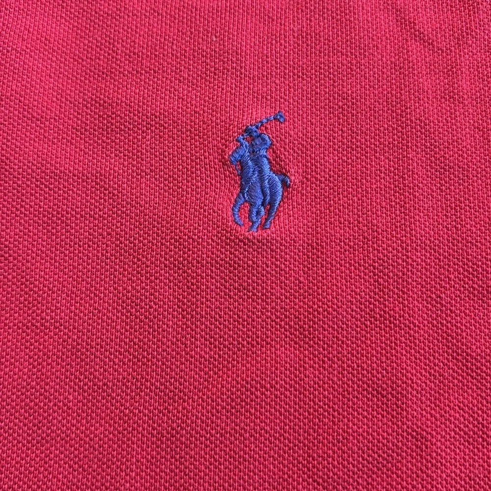 Ralph Lauren Red Polo Shirt Size Small